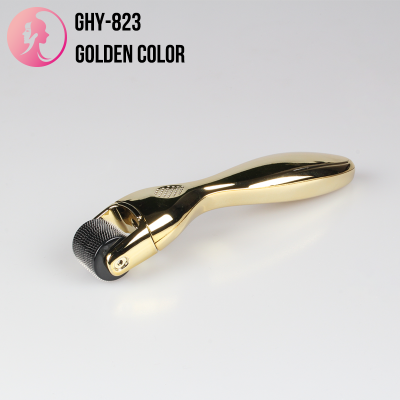 CE Approval gold golden handle color Arm build beautiful healthy skin 600 needles microneedle